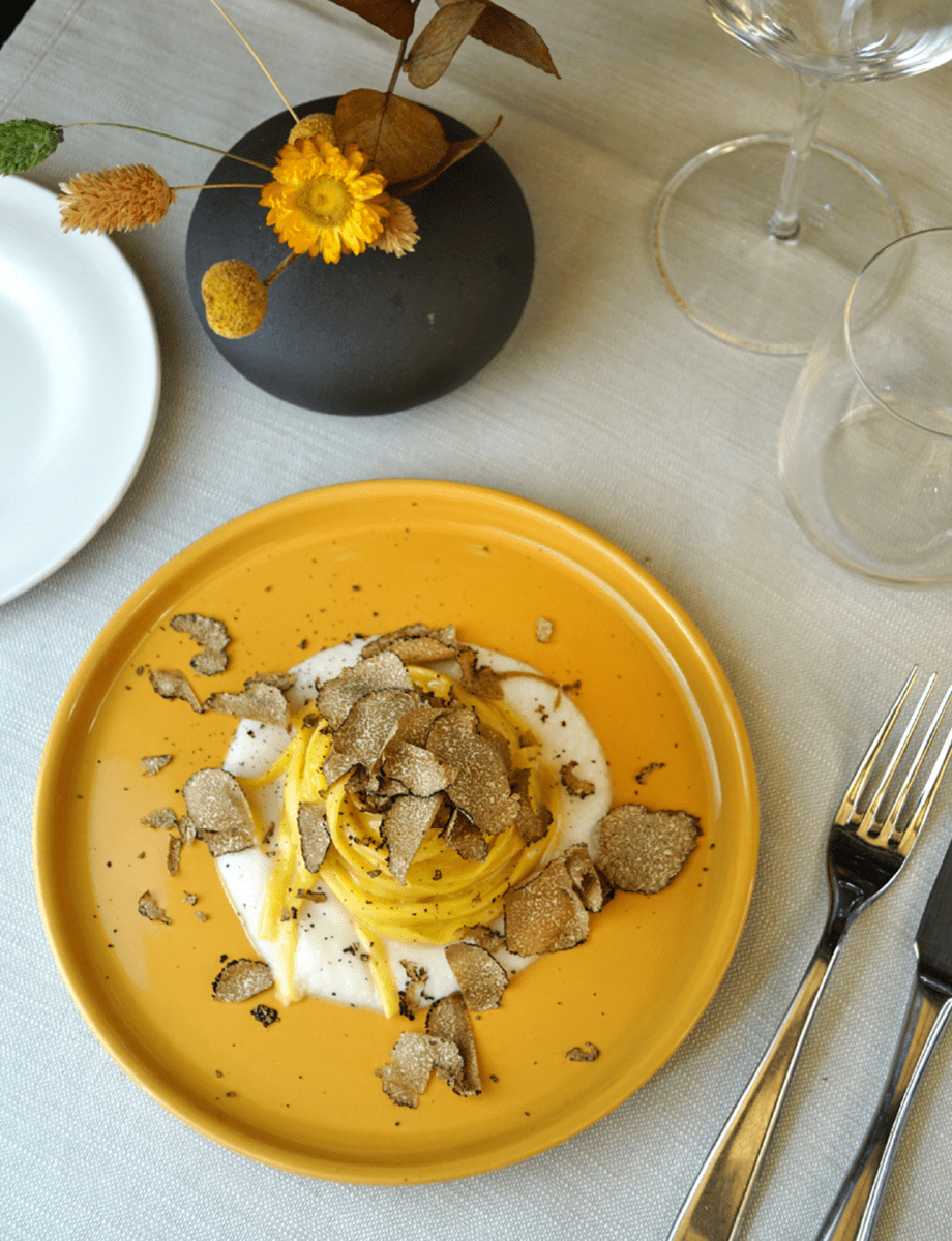 tagliolini tartufo - belé ristorante